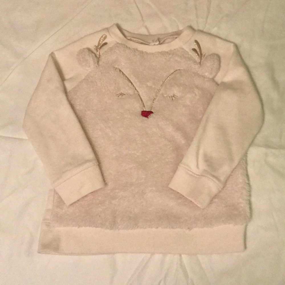 Like New Reindeer sweatshirt